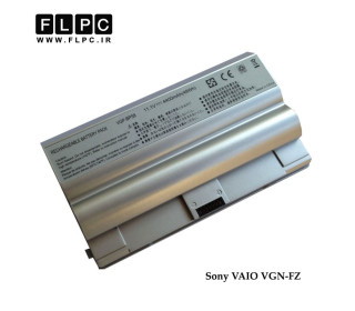 باطری لپ تاپ سونی Sony VGN-FZ Laptop Battery - 6cell نقره ای