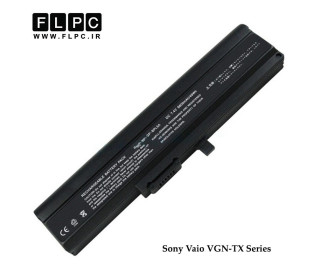 باطری لپ تاپ سونی Sony Vaio VGN-TX Series Laptop Battery -6cell مشکی