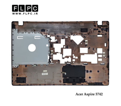 قاب دور کیبورد لپ تاپ ایسر Acer Aspire 5742 Laptop Palmrest Case _Cover C - مشکی - رم ریدر سمت چپ