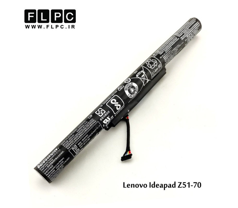 باطری لپ تاپ لنوو Z51-70 مشکی - داخلی Lenovo Ideapad Z51-70 Laptop Battery - 4Cell