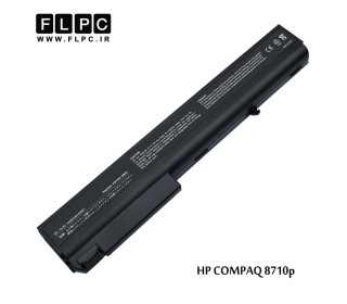 باطری لپ تاپ اچ پی HP Laptop Battery COMPAQ 8710p 6Cell مشکی
