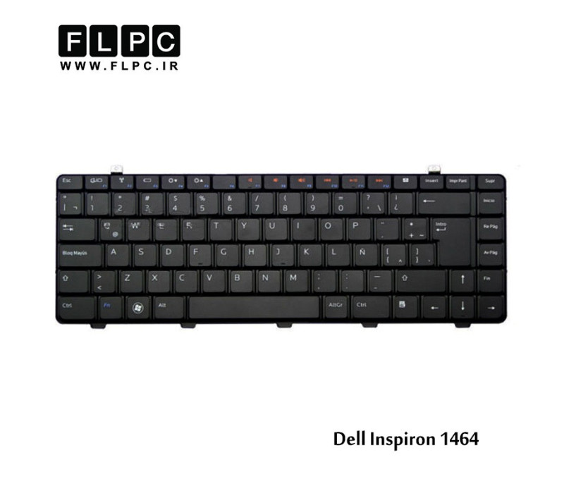 کیبورد لپ تاپ دل 1464 مشکی Dell Inspiron 1464 Laptop Keyboard