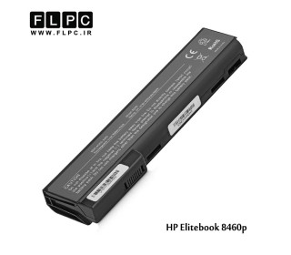 باطری لپ تاپ اچ پی 8460P مشکی HP Elitebook 8460P Laptop Battery - 6cell