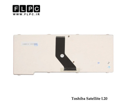 کیبورد لپ تاپ توشیبا Toshiba Satellite L20 Laptop Keyboard مشکی - با پیچ