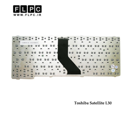 کیبورد لپ تاپ توشیبا Toshiba Satellite L30 Laptop Keyboard مشکی -بدون پیچ