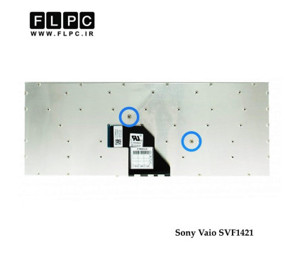 کیبورد لپ تاپ سونی Sony Vaio SVF1421 Laptop Keyboard مشکی-اینتر کوچک-بدون فریم
