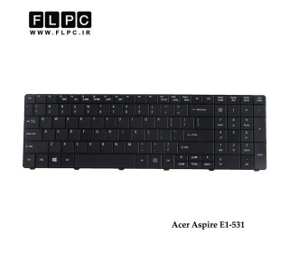 کیبورد لپ تاپ ایسر Acer Aspire E1-531 Laptop Keyboard مشکی-با دکمه پهن
