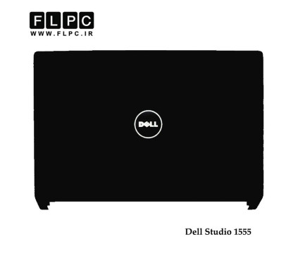 قاب پشت ال سی دی لپ تاپ دل Dell Studio 1555 Laptop Screen Cover _Cover A مشکی