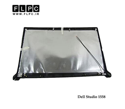 قاب پشت ال سی دی لپ تاپ دل Dell Studio 1558 Laptop Screen Cover _Cover A مشکی