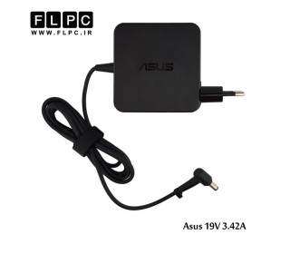 آداپتور لپ تاپ ایسوس 19 ولت 3.42 آمپر مربعی /Asus Laptop Adaptor 19V 3.42A Square