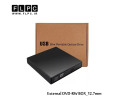 باکس دی وی دی اکسترنال لپ تاپ External Sata Slim Box 12.7mm - USB2