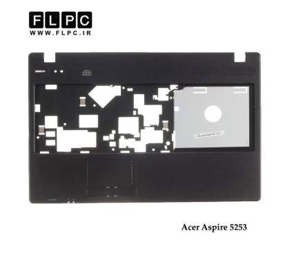 قاب دور کیبورد لپ تاپ ایسر Acer Aspire 5253 Laptop Palmrest Case _Cover C - مشکی - رم ریدر سمت چپ