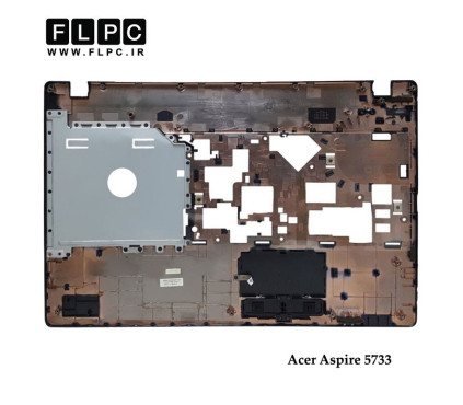 قاب دور کیبورد لپ تاپ ایسر Acer Aspire 5733 Laptop Palmrest Case _Cover C - مشکی - رم ریدر سمت چپ