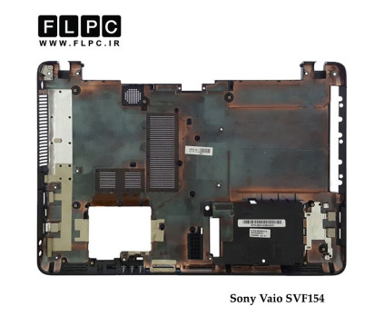 قاب کف لپ تاپ سونی Sony Vaio SVF154 Laptop Bottom Case _Cover D مشکی-با VGA
