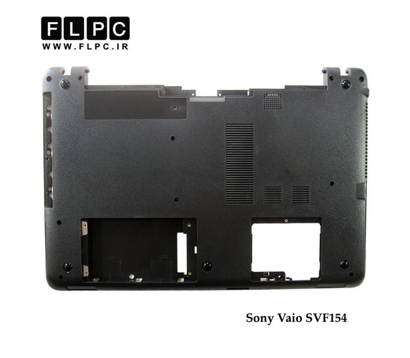 قاب کف لپ تاپ سونی Sony Vaio SVF154 Laptop Bottom Case _Cover D مشکی-با VGA