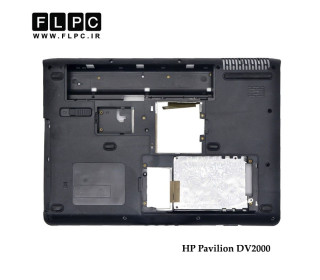 قاب کف لپ تاپ اچ پی DV2000 مشکی HP Pavilion DV2000 Laptop Bottom Case _Cover D