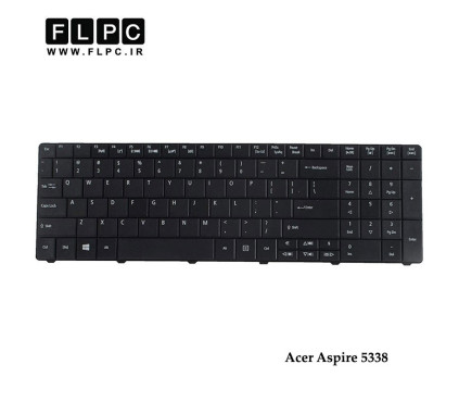 کیبورد لپ تاپ ایسر Acer Aspire 5338 Laptop Keyboard مشکی - با دکمه پهن