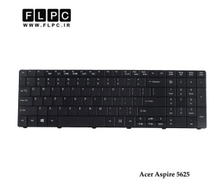 کیبورد لپ تاپ ایسر Acer Aspire 5625 Laptop Keyboard مشکی - با دکمه پهن