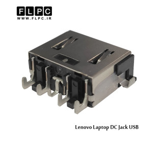 جک برق لپ تاپ سر یو اس بی Lenovo Laptop DC Jack USB _FL899