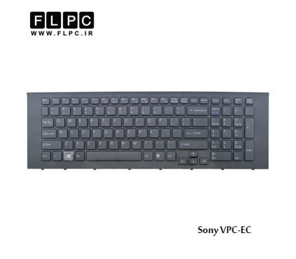 کیبورد لپ تاپ سونی Sony VPC-EC مشکی - با فریم