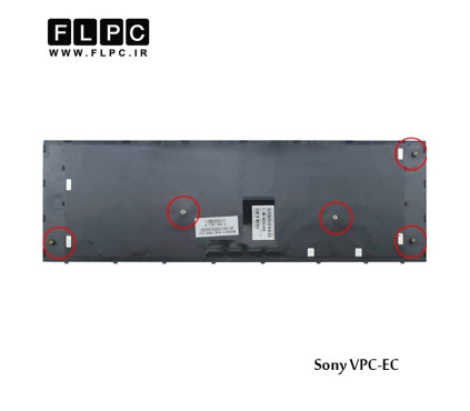 کیبورد لپ تاپ سونی Sony VPC-EC Laptop Keyboard مشکی- با قاب
