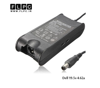 آداپتور لپ تاپ دل Dell 19.5v 4.62A Fat Org _7.4*5.0