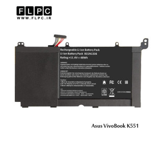 باتری لپ تاپ ایسوس Asus VivoBook K551 _B31N1336 -4000mAh