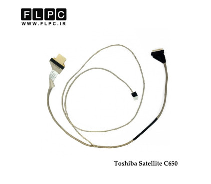 فلت تصویر لپ تاپ توشیبا Toshiba Satellite C650 Laptop Screen Cable _6017B0265501