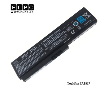 باطری لپ تاپ توشیبا PA3817 برند M&M مشکی Toshiba PA3817 Laptop Battery - 6cell