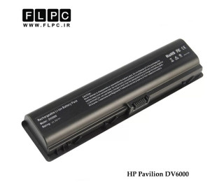 باطری لپ تاپ اچ پی DV6000 مشکی HP Pavilion DV6000 Laptop Battery - 6cell