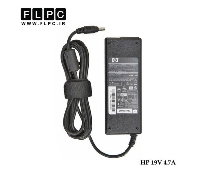 آداپتور لپ تاپ اچ پی HP 19V 4.7A Bullet Org _4.8*1.7 سرریز