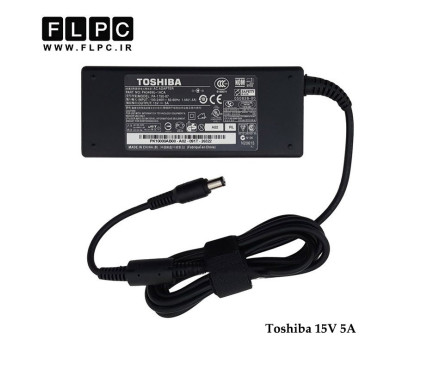 آداپتور لپ تاپ توشیبا Toshiba 15V 5A Org _6.3*3.0