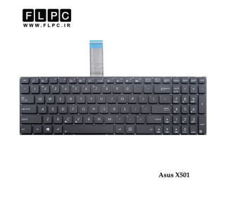 کیبورد لپ تاپ ایسوس X501 مشکی - دوپیچ Asus X501 Laptop Keyboard