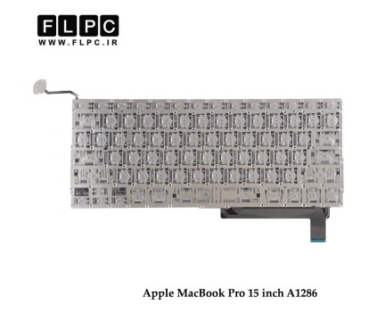 کیبورد لپ تاپ اپل پرو 15-A1286 مشکی - به همراه کلید پاور APPLE Macbook Pro 15-A1286 Laptop Keyboard