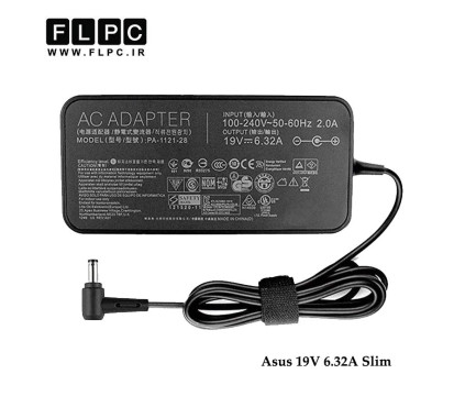 آداپتور لپ تاپ ایسوس Asus laptop adaptor 19V-6.32A Slim