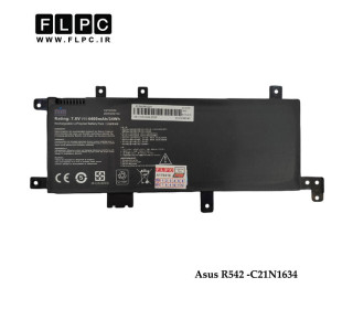 باطری لپ تاپ ایسوس R542 برند M&M مشکی Asus Vivobook R542 Laptop Battery - C21N1634