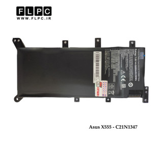 باطری لپ تاپ ایسوس X555 برند M&M مشکی-داخلی Asus X555 Laptop Battery - C21N1347