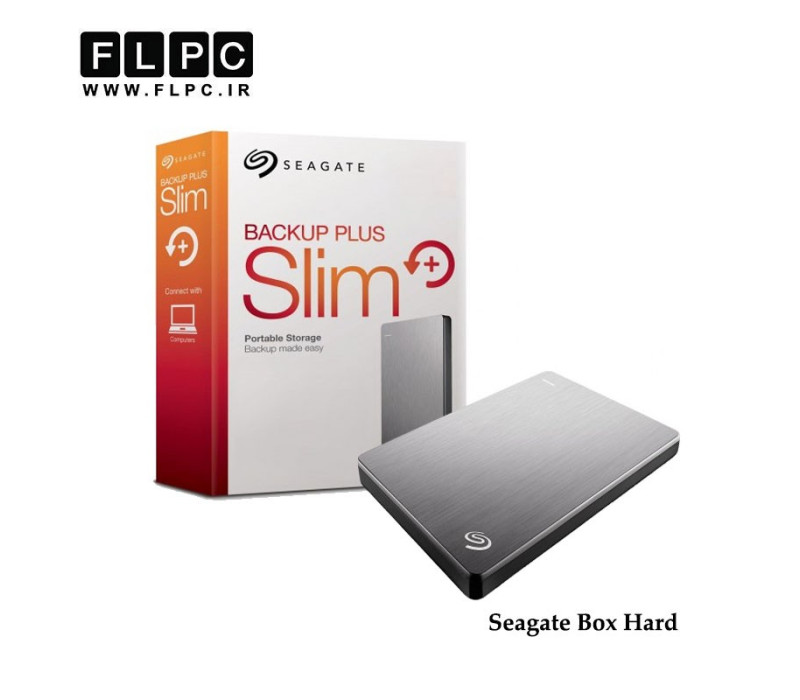 باکس هارد سیگیت مدل Backup Plus Slim مشکی Seagate Laptop Hard Box 2.5inch USB3