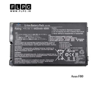 باطری لپ تاپ ایسوس F80 برند M&M مشکی Asus F80 Laptop Battery - 6cell