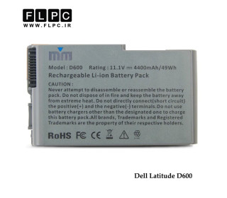 باتری لپ تاپ دل Dell Latitude D600 _4400mAh برند MM