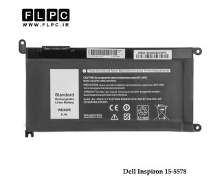 باتری لپ تاپ دل Ins 15-5578 مشکی Dell Inspiron 15-5578 Laptop Battery - WDXOR