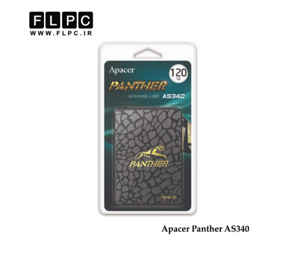 اس اس دی Apacer مدل PANTHER AS340 ظرفیت 120 گیگابایت Apacer Panther AS340 120GB Sata lll 2.5 Inch SSD