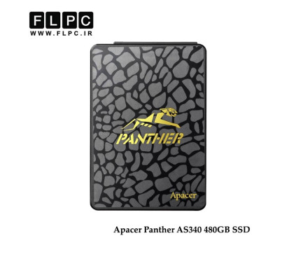اس اس دی Apacer مدل PANTHER AS340 ظرفیت 480 گیگابایت Apacer Panther AS340 480GB Sata lll 2.5 Inch SSD