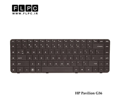 کیبورد لپ تاپ اچ پی HP Laptop Keyboard Pavilion G56 مشکی