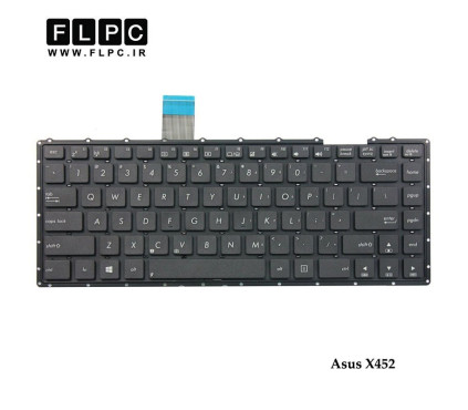 کیبورد لپ تاپ ایسوس X452 مشکی-اینتر کوچک-بدون فریم Asus X452 Laptop Keyboard