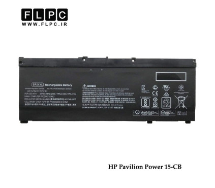 باطری لپ تاپ اچ پی 15-CB مشکی - داخلی  HP Pavilion Power 15-CB Laptop Battery - SR04XL
