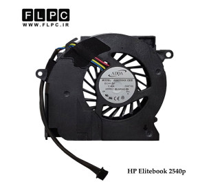 فن لپ تاپ اچ پی 2540p حلزونی - چهارسیم HP Elitebook 2540p Laptop CPU Fan