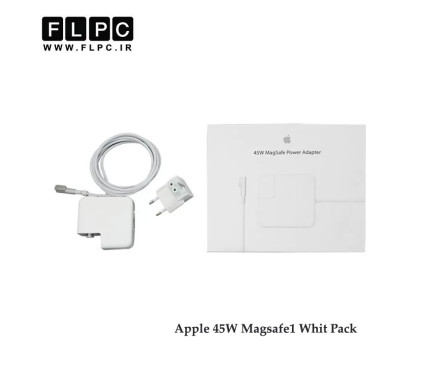 آداپتور لپ تاپ اپل Apple Magsafe1 45W 14.5V 3.1A Org با پک