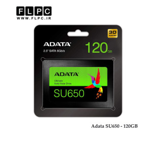 اس اس دی ای دیتا مدل SU650 ظرفیت 120 گیگابایت/Adata SU650 SSD - 120GB