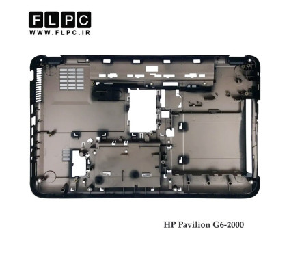 قاب کف لپ تاپ اچ پی G6-2000 مشکی HP Pavilion G6-2000 Laptop Bottom Case - Cover D